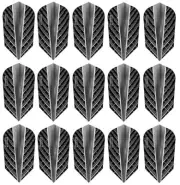 5 Sets Harrows Quantum 100 Micron Slim Dart Flights - Ships w/ Tracking - Smoke