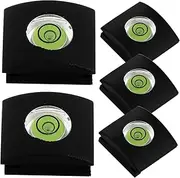 Angoily 5pcs Camera Dslr Stabilizer Hot Shoe Cover and Plastic Spirit Level for Accurate Shots