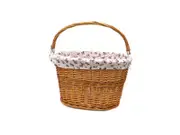 Go Easy Front Wicker Bicycle Basket