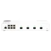 QNAP QSW-M2106-4S 10-PORT WEB MANAGED SWITCH, 10GbE SFP+(4), 2.5GbE(6)