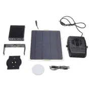 Solar Space Heater Compact Size For Outdoor Use for Pet Houses And Greenhouses Portable Solar Panel Multicolor