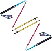 AONIJIE Folding Ultralight 7075 Aluminium Alloy Trekking Poles Quick Lock Trekking Hiking Pole Walking Stick