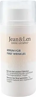 Jean & Len Regenerating Serum Argan Oil & Retinol, First Wrinkles, Supports Natural Skin Recovery, Absorbs Quickly, Face Serum, Parabens & Silicones, Vegan, 30 ml