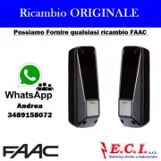 Photocell FAAC XP20B D Wall Bus 2 Wires 24V Distance 20m 785103