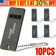 10X Survival Whistle Plastic Super Loud Emergency Whistle Hiking Outdoor Hot