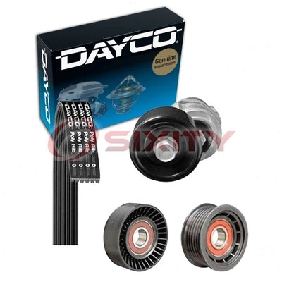 Dayco Main Drive Serpentine Belt Drive Component Kit for 2011-2014 Hyundai as (for: Hyundai)
