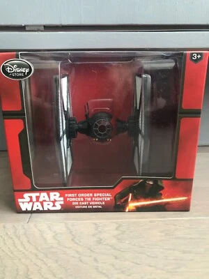 Star Wars Disney Store First Order Special Forces Tie Fighter Die Cast Vehicle