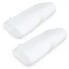 Cervical Neck Pillows for Pain Relief, 2PCS Drop-Shaped Memory Foam Support P...