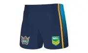 NRL NEW BADGE ISC GOLD COAST TITANS ALTERNATE SHORTS CHILD/YOUTH SIZES