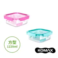 在飛比找蝦皮商城優惠-【韓國KOMAX】Ice Glass冰鑽方型玻璃保鮮盒122