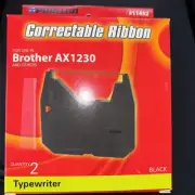 Porelon Brand Two Correctable Ribbons for Brother AX1230 & more