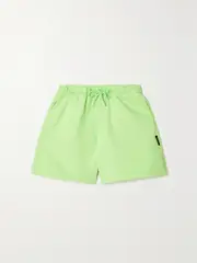 [HOLZWEILER] HOLZWEILER - + Net Sustain Musan Organic Cotton-jersey Shorts - Green - x small x small Green