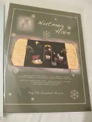 Nutmeg Hare Pattern #56 THE SWEETEST MIRACLE Applique Table Runner 14" x 31.5"
