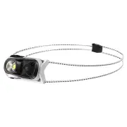 Portable Mini Smart Sensor LED Headlamp USB Rechargeable Super Bright Running Cycling Head Light Red Warning Light Water
