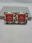 2-Saponeric Handmade In Italy Soap Red Berries Bacche Rosse 106g 3.7 oz. Bar NEW