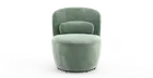 Brosa Ada Swivel Accent Chair (Russian Sage), Armchairs, Furniture