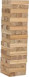 54 Piece Jumbo Jenjo Outdoor Giant Jenjo Wooden Block Game 81cm