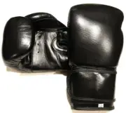 Boxing Bag Gloves Top Grade Quality LeEather Kickboxing Training Fighting Gloves