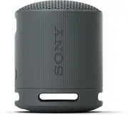 Sony SRS-XB100 Wireless Bluetooth Portable Lightweight Super-Compact Travel Speaker, Extra-Durable IP67 Waterproof & Dustproof, 16 Hour Battery, Versatile Strap, and Hands-Free Calling, Black