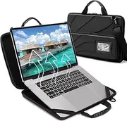 BUG 13-14 Inch Laptop Case Hard Shell, Protective Laptop Carrying Case with Stand for Heat Dissipation