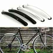 700C Road Bicycle Front Rear Fender Aluminum Plastic Retro Bike Fixed Gear Parts
