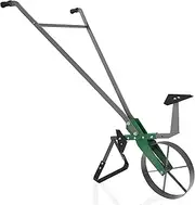 Varomorus High Wheel Cultivator, Self Cleaning Steel Single Wheel Hoe, Modular Plow Garden Tool for Gardening