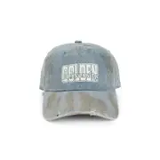 [Golden Goose] Golden Goose-Light Blue Cotton Hat-Uomo S/M STAND