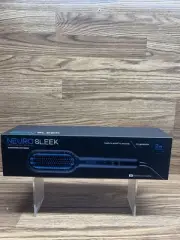 NEURO SLEEK Smoothing Hot Brush Heats To 410* Smart Sense Microchip NIB