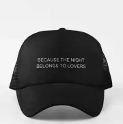 Because The Night Belongs To Lovers Hat Inspired by Springsteen Song