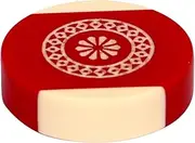 KD Sports Carrom Striker Extra Heavy Tournament Grade Board Accessory Genuine Ivory Ball Acrylic Striker 18-21 GMS, Extra Heavy and Wide(Color Pool Ball)