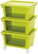 VOGA V-A3GR Floor Rack (Shallow 3 Tiers) Green