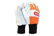 Oregon Chainsaw Left-Hand Protection Leather Gloves Large size 10 91305L