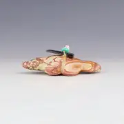 NATIVE AMERICAN ZUNI RHYOLITE BEAVER FETISH BY EVALENA BOONE