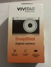 Vivitar VECXX 75 Snapshot Digital Camera Black New In Box