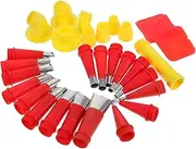 1 Set Caulk Tool Kit Reusable Caulking Nozzle Applicator Finishing Tool Kit Caulking Extension Nozzle Caulk Kit Caulking Kit Replacement Caulking Tip Caulking Tips