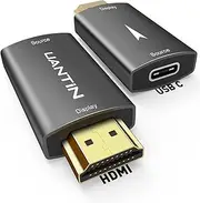 USB C to HDMI Adapter [4K@60Hz] Uni-Directional USB Type-C 3.1 Female to HDMI 2.0 Male Converter Thunderbolt 3/4 for MacBook Pro/Air, Galaxy S23, Dell, HP, Surface - 1 Pack