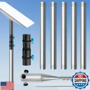 Starlink Pole Mount, 9ft Starlink Ground Pole Mount Kit Features a Durable 1.