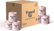 [Pepped Up] Toilet Paper - 48 Rolls Crafted from sustainable materials, this eco-friendly option combines strength and comfort. Each 2-ply roll boasts 400 sheets.