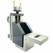 Mini Lathe Vertical Slide Mounted on Z Type Caste Iron Angle Plate -Direct Fit