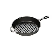 Lodge Cast Iron Grill Pan - 26.5cm
