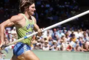 Olympic Trials San Jose Stars Bruce Jenner in action during the po- Old Photo 2