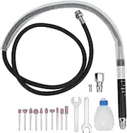 Air Micro Pneumatic Scoring and Engraving Pen, The Grinder Kit for Glass/Ceramic/Metal Sheet, Grinding, Cutting, Mini Pencil, Pneumatic Polishing, Engraving Tool