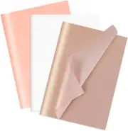 Tissue Paper Gift Wrap, 30 Pcs Girly Pearlescent Pink Tissue Paper for Gift Bags