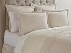 NEW-LUXURY HOTEL DAMASK STRIPE EURO SHAM COLOR Turtle Dove 100% COTTON MSRP: $29