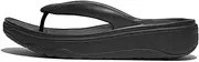 [FitFlop] Women's Relieff Recovery Toe Separator Sandals, Black