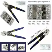 Wire Rope Swager Crimpers Fishing Crimping Tool Stainless Steel Crimper Kit