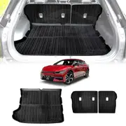 Boot Liner Back Seat Protector for Kia EV6 2021-2025 All Weather Heavy Duty Cargo Car Trunk Kick Mats