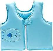 Children's Swimming Vest, Kids Swim Vest, Children Float Jacket, With Buoyancy Boost, Secure And Comfortable Fit, 33x28x4cm, Blue/Pink, For Boys, Girls, Toddler, Teens, Youth And Children