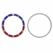 BEZEL+ INSERT FOR TUDOR SUBMARINER 9401 7928 7016 76100 94110 7528 BLUE/RED