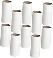 10pcs Lint Roller Refills Portable Handheld Fur Remover for Pet Easy to Use Durable Gummed Convenient for Home Travel